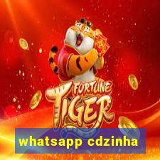 whatsapp cdzinha